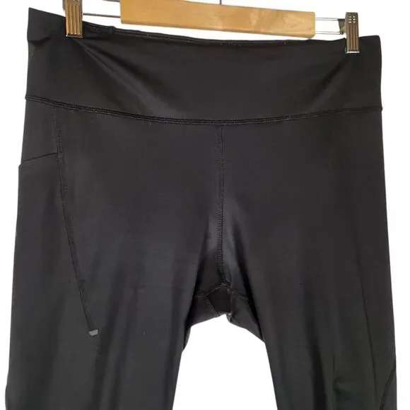 On Running Performance Tights Womens XL Black Pockets Full Length - Picture 3 of 11